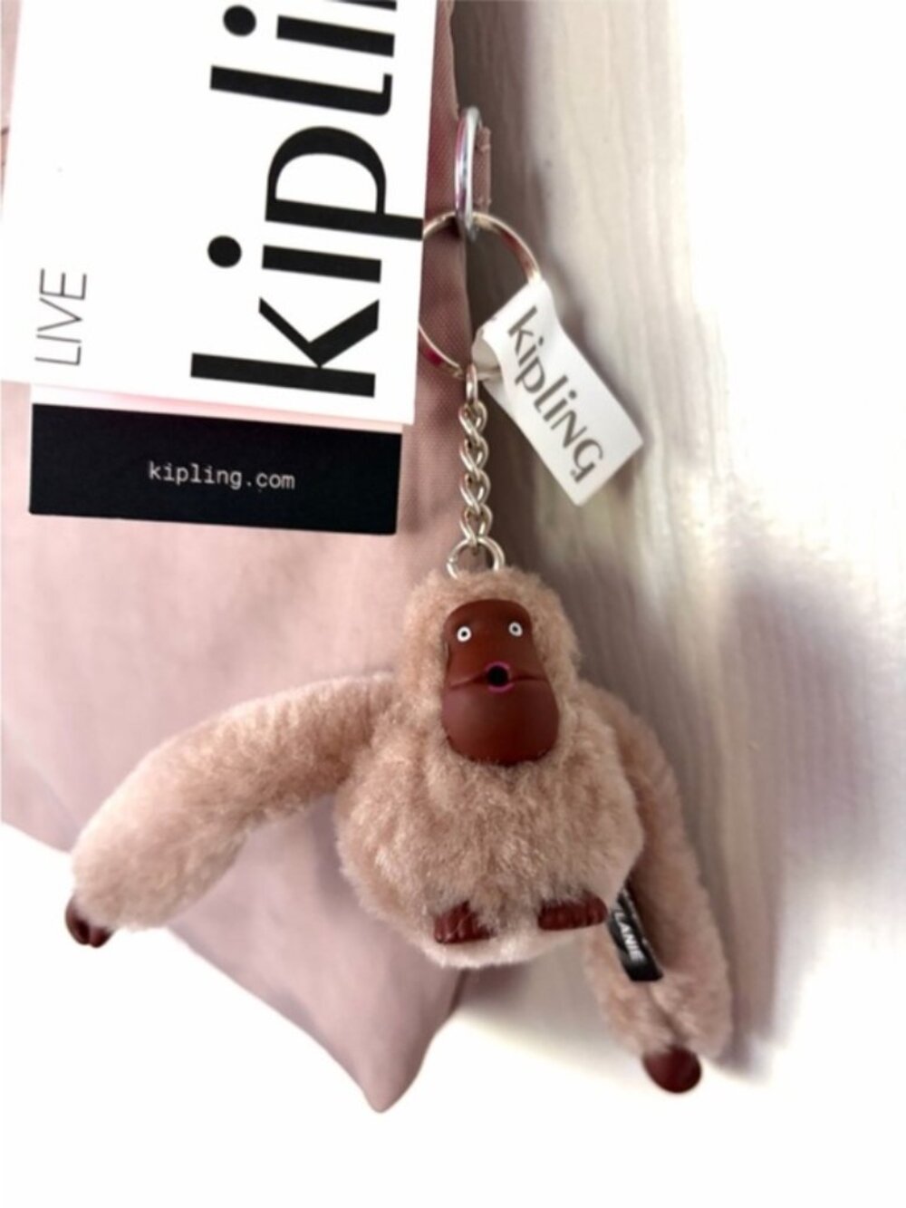 Kipling Women's Bag Annabelle Crossbody Bag in Dusty Rose Pink New with Tags - Picture 9 of 14